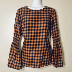 Anthropologie Buffalo Checkered Top